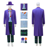 Joker Jack Nicholson Costume Batman 1989 The Joker Cosplay Suit Halloween outfit